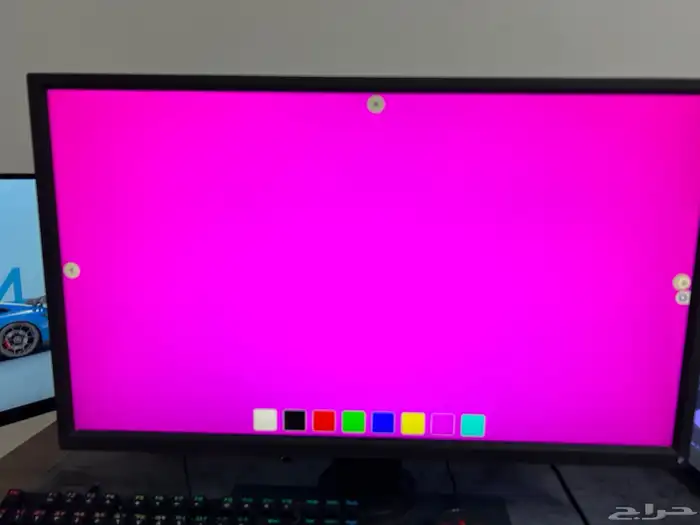شاشة BenQ ZOWIE XL2546 240Hz نظيفه 7