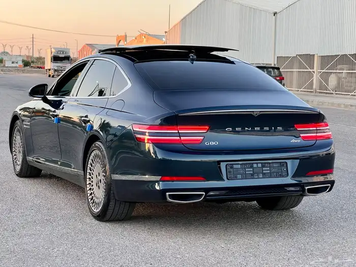 جنسس بنزين 2022 فل كامل G80 4