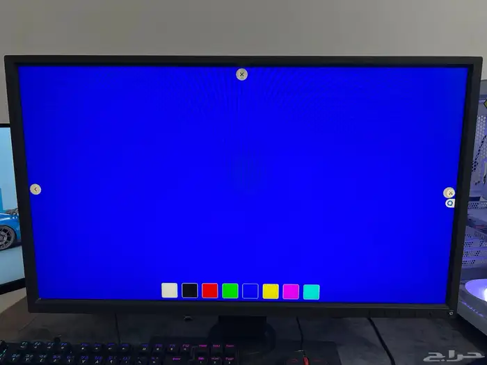 شاشة BenQ ZOWIE XL2546 240Hz نظيفه 9