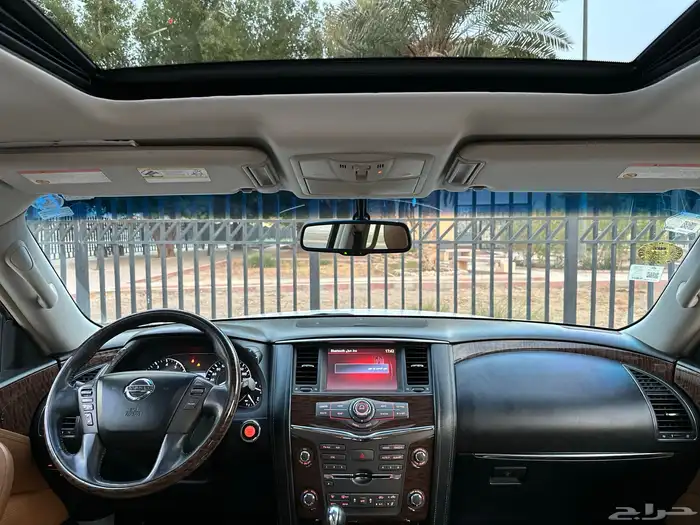 نيسان باترول موديل 2014 سعودي بلاتينيوم فل كامل V8 19
