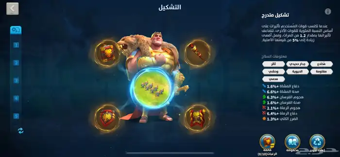 حساب رايز اوف كينجدوم 20