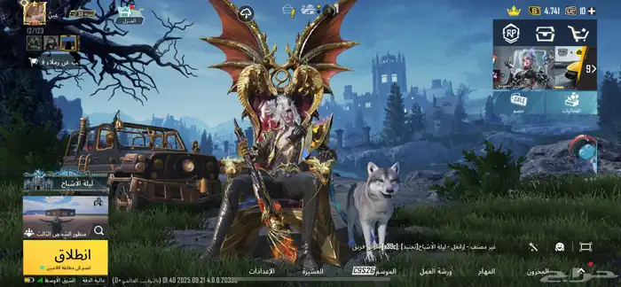 حساب ببجي للبيع 0