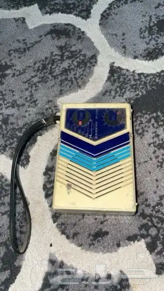 جهاز راديو قديم صغير شغال 1