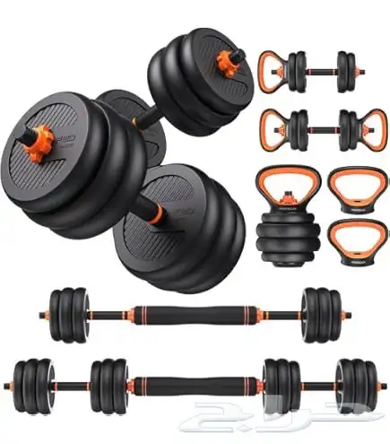 مجموعة اثقال كاملة 20 kg 0