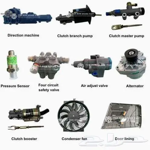 All Chinese Crane Parts جميع قطع غيار الرافعات الصينية 4