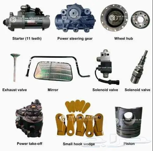 All Chinese Crane Parts جميع قطع غيار الرافعات الصينية 6