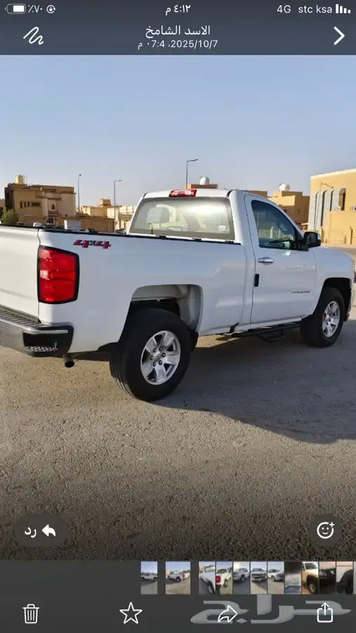 سلفرادو دبل 2018 نظيف 7