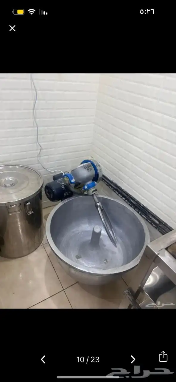 اغراض مطعم للبيع 24