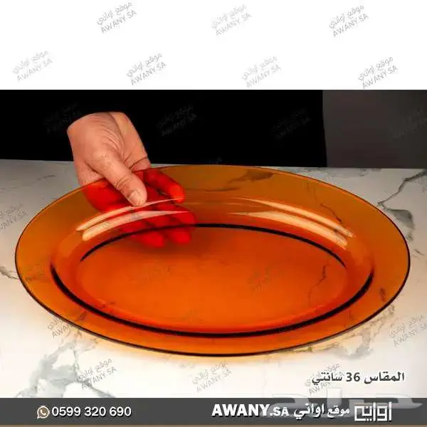 صحن بيضاوي مسطح فرنسي 0