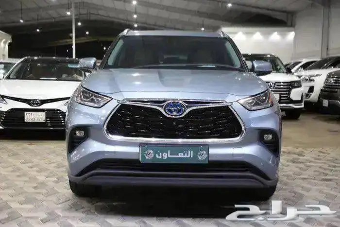 تويوتا هايلندر فل كامل ليميتد بانوراما جلد هايبرد موديل 2023 1