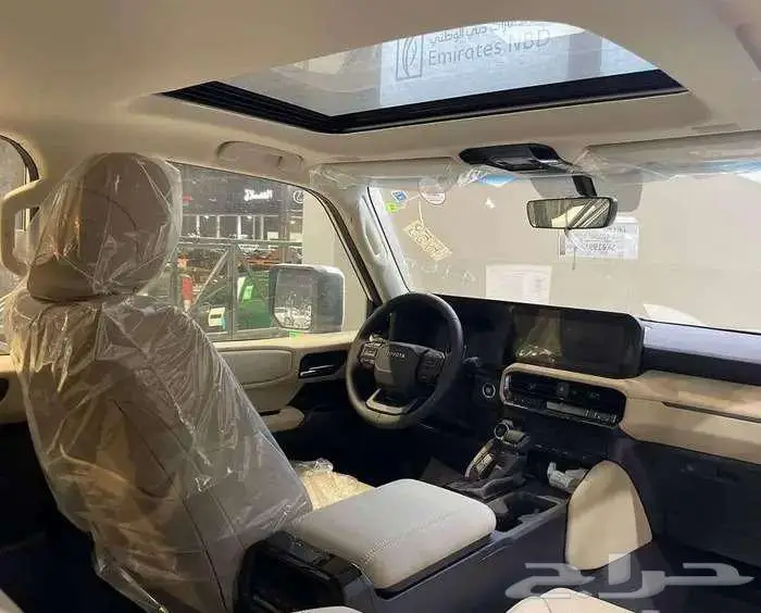 تويوتا برادو TXL 2 موديل 2025 ابيض اقساط بنوك 3