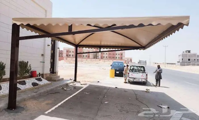 تركيب مظلات مواقف سيارات رخيصة بالجنوب 8