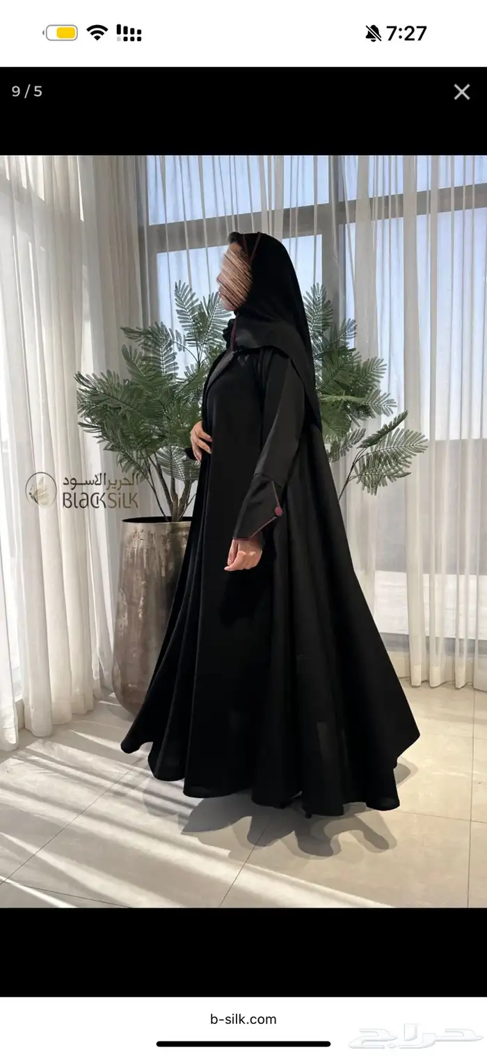 للبيع عباية جديدة مقاس 52 2