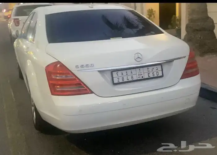 مرسيدسS-550 2007بحالةشبه جديدةكل شي سليم39ألف ريال 2