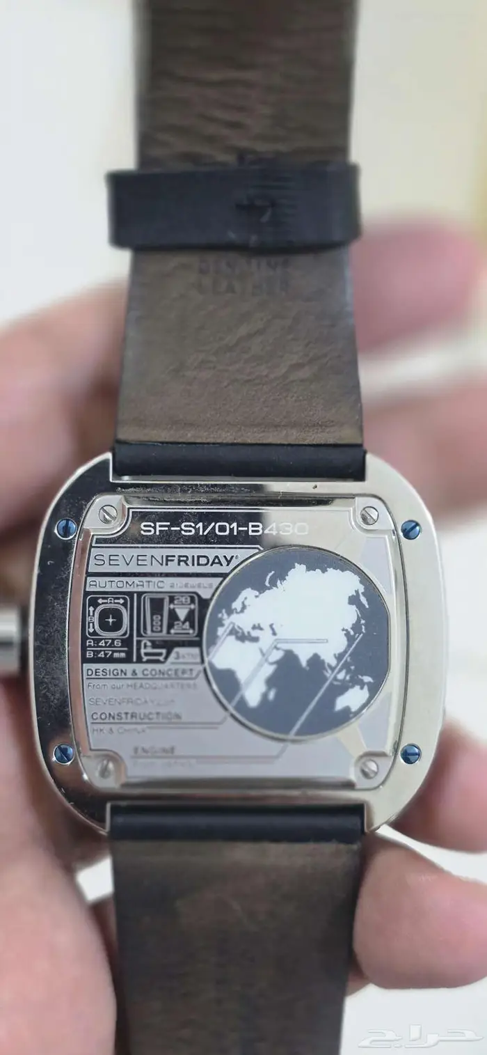 ساعة SevenFriday أصلية أوتوماتيك بحالة شبه جديدة للبيع 7