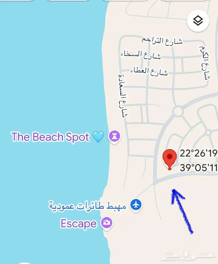 ارض للبيع   حي المروج  مدينة الملك عبدالله الاقتصادية 4