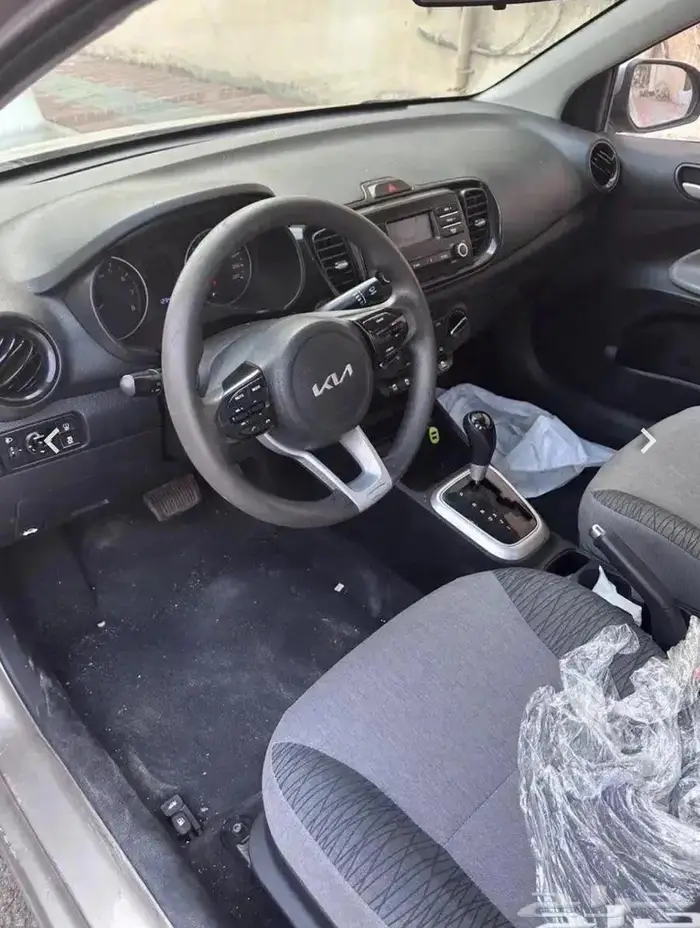 كيا بيجاس بحاله ممتازه نص فل مثبت سرعه 2