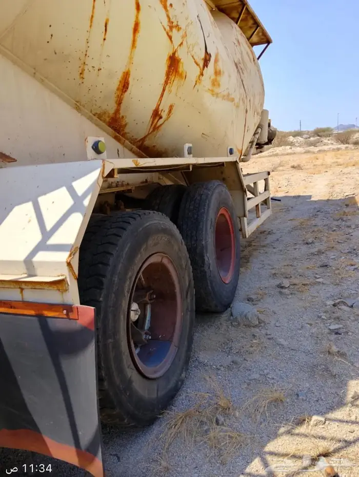 بلكر اسمنت الشميري محورين مع ماطور هواء للإيجار 2