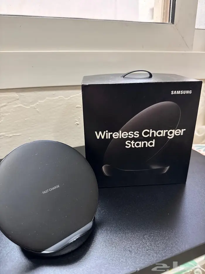 شاحن لاسلكي ماركة سامسونج Wireless charger stand Samsung 5