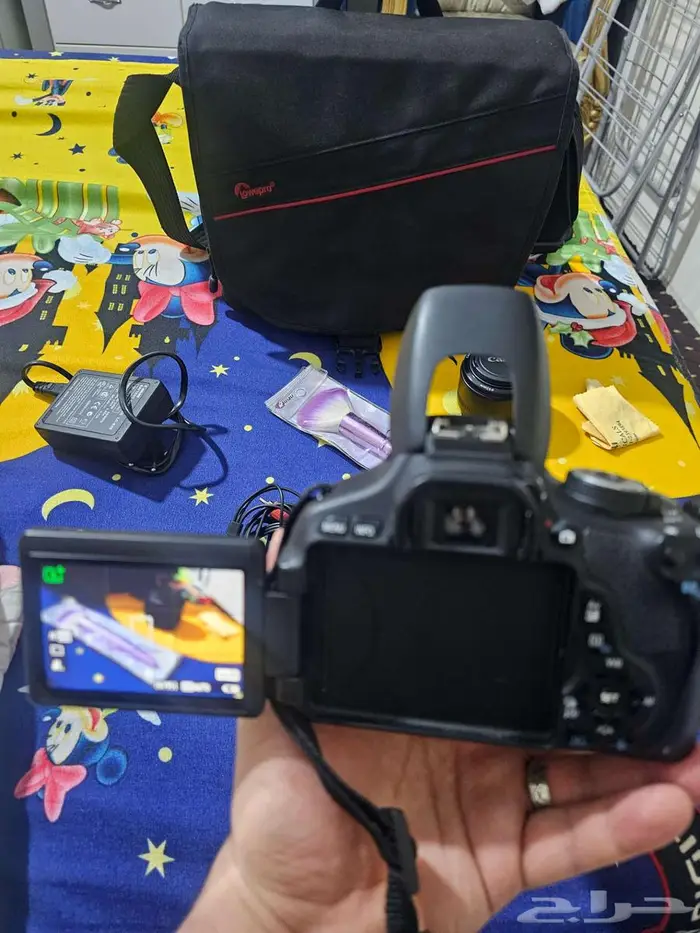 كاميرا Canon EOS 600D وعدستين احترافيتين  جاهزة للتصوير فورا 5
