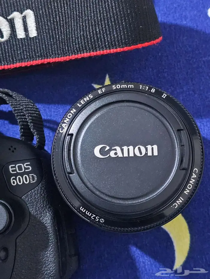 كاميرا Canon EOS 600D وعدستين احترافيتين  جاهزة للتصوير فورا 3