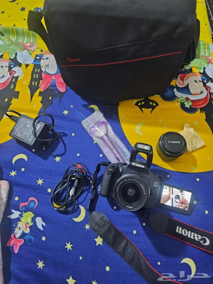 كاميرا Canon EOS 600D وعدستين احترافيتين  جاهزة للتصوير فورا 7