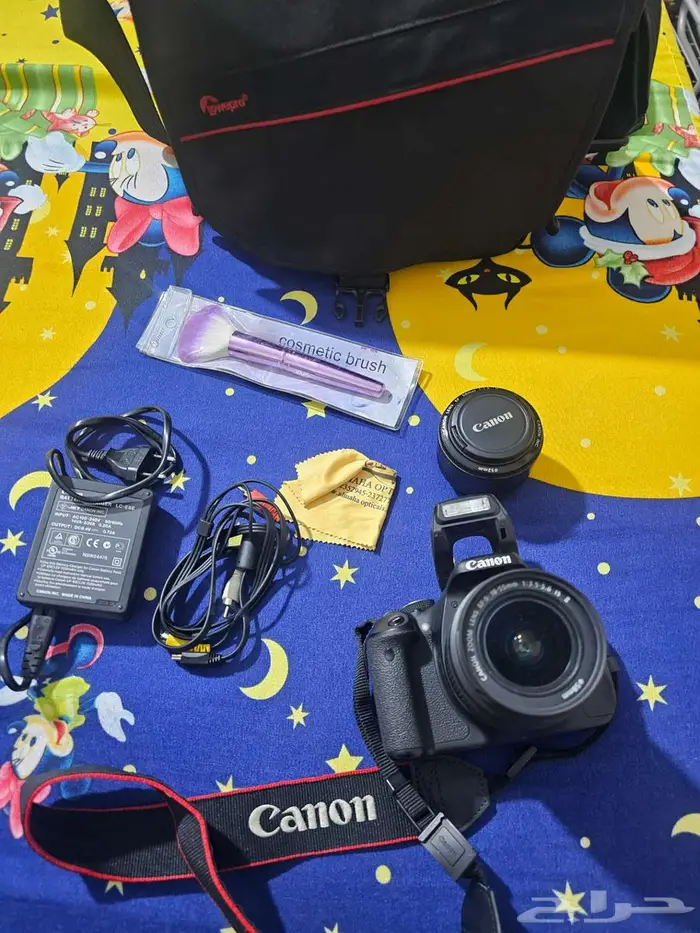 كاميرا Canon EOS 600D وعدستين احترافيتين  جاهزة للتصوير فورا 4
