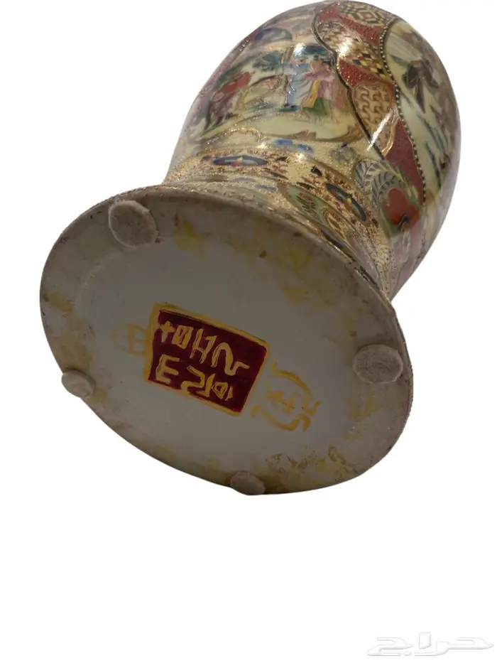 فازة صينية قديمة وستاند 3