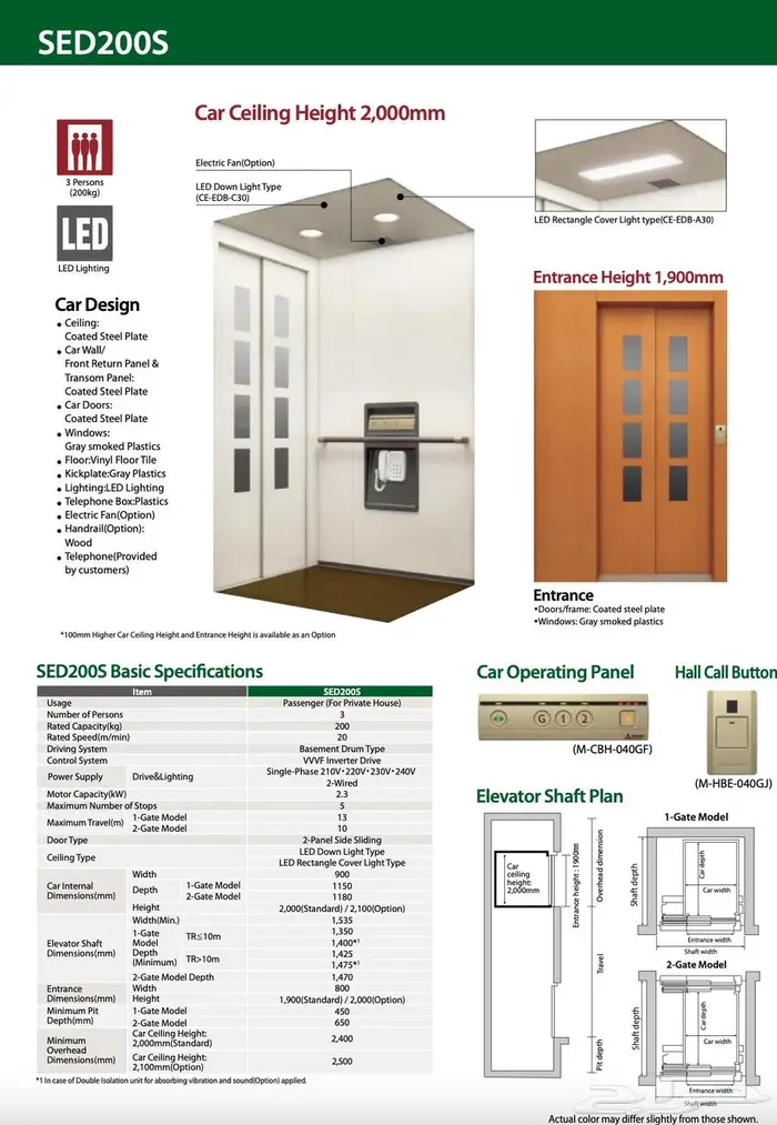 مصعد اصنصير هيتاشي (3 أشخاص) جديد للتنازل Hitachi Elevator 0