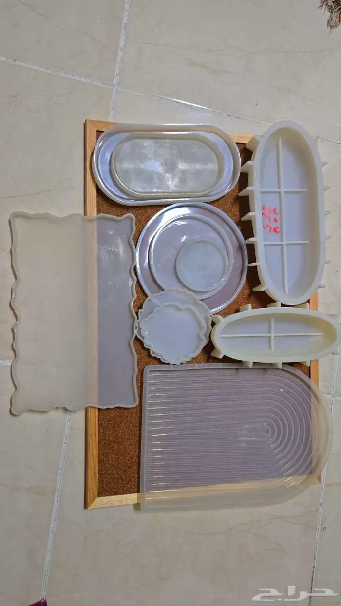 قوالب سيلكون للشمع والجبس والحلويات 6