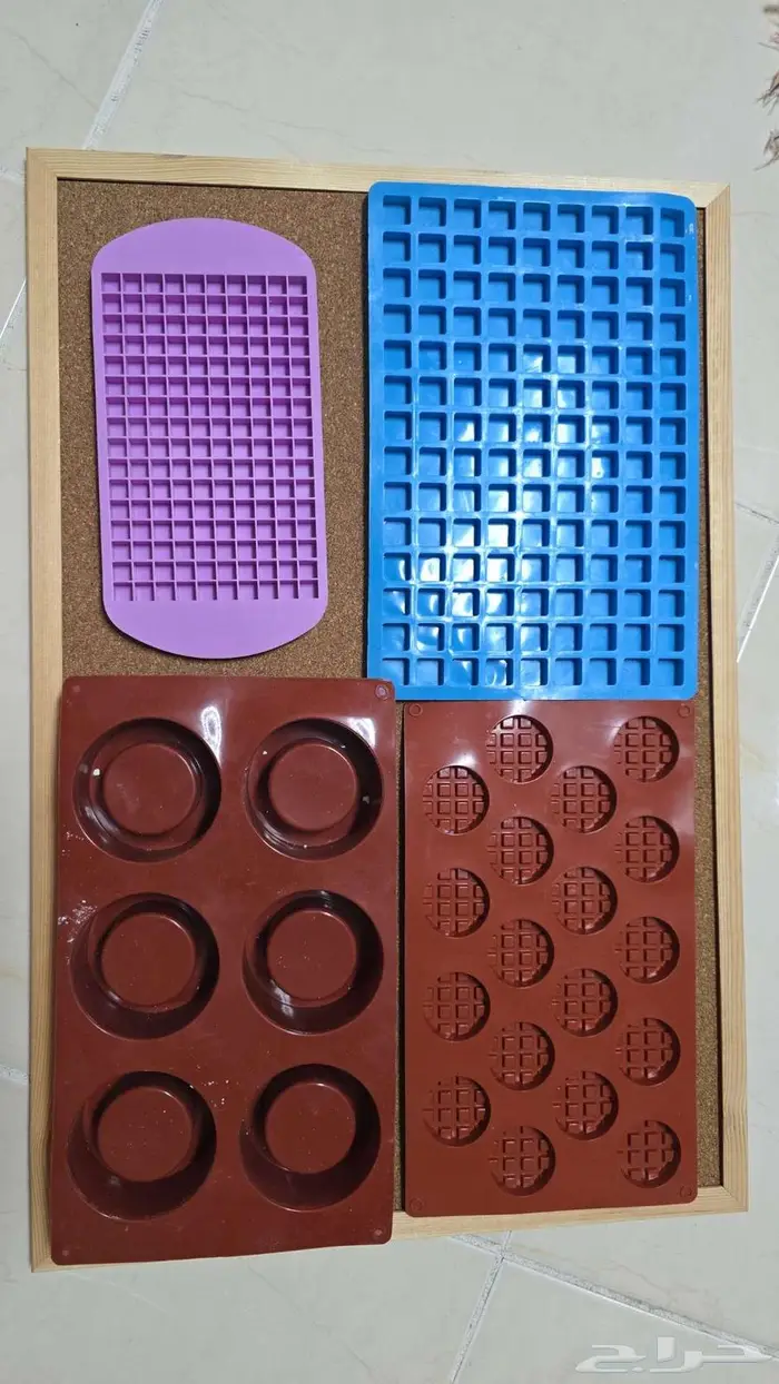 قوالب سيلكون للشمع والجبس والحلويات 3