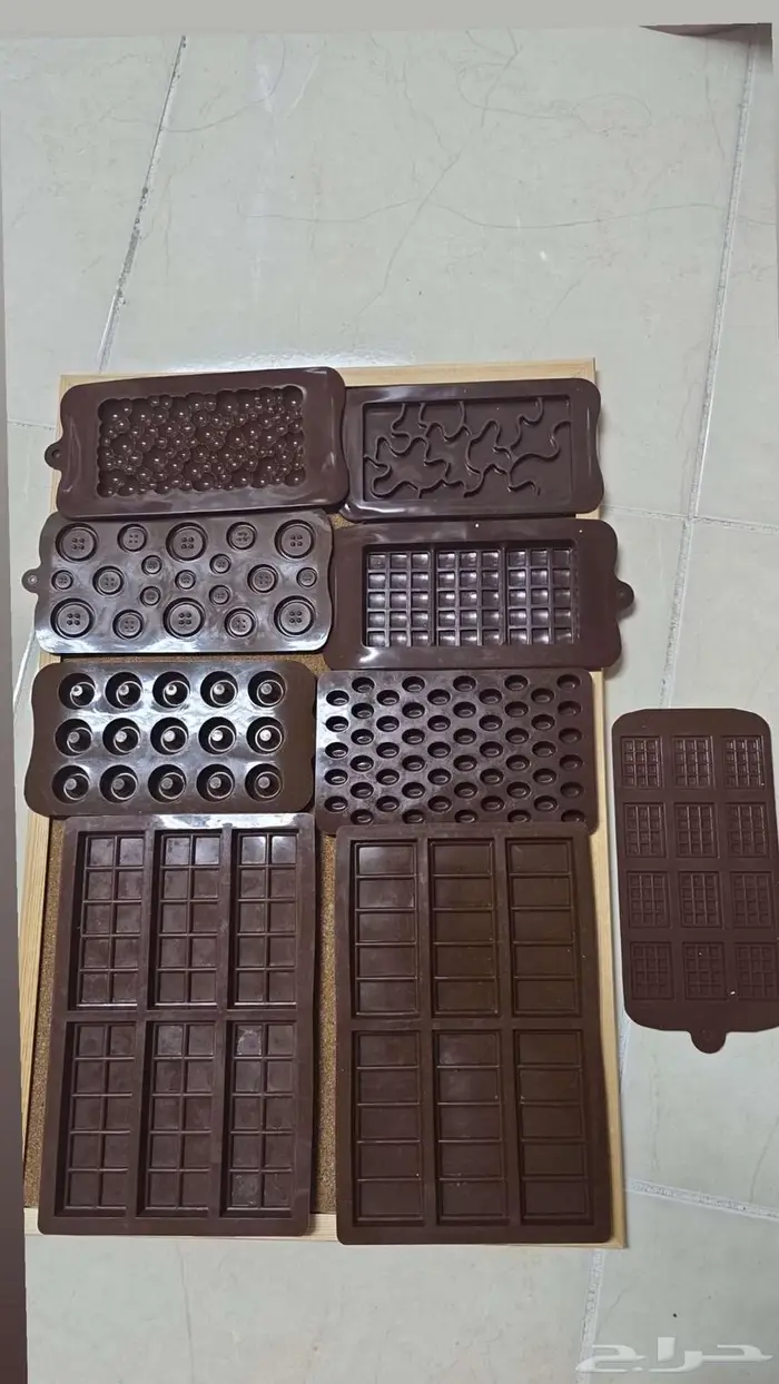 قوالب سيلكون للشمع والجبس والحلويات 8