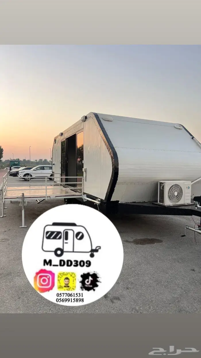 للبيع كرفان الموقع الشرقية 2