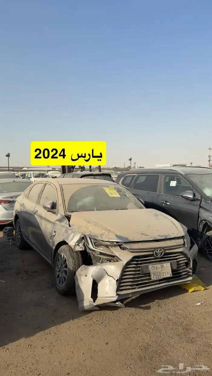 مزاد سيارات مصدومه يوم السبت الرياض الحاير 41