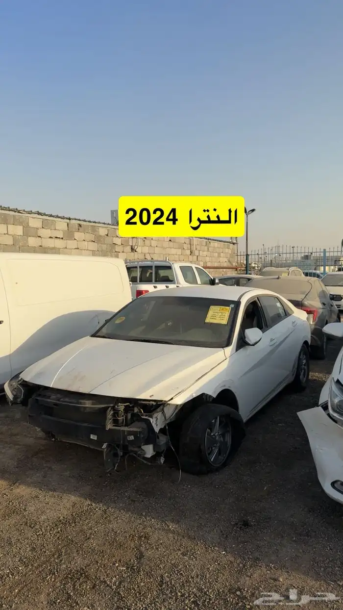 مزاد سيارات مصدومه يوم السبت الرياض الحاير 6