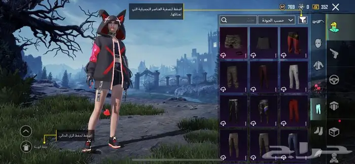 حساب ببجي 48