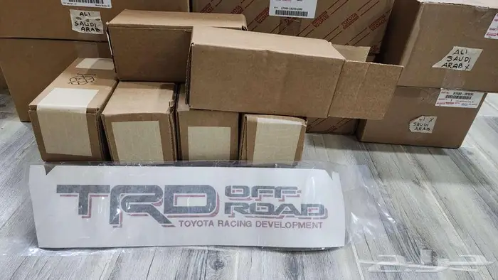 استكرات TRD تندرا جديد اصلي وكالة تاندرا ملصق TRD 0