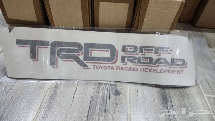 استكرات TRD تندرا جديد اصلي وكالة تاندرا ملصق TRD 1