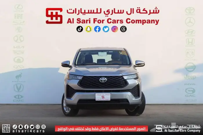 تويوتا أنوفا 2024 اقساط بنوك وشركات 2