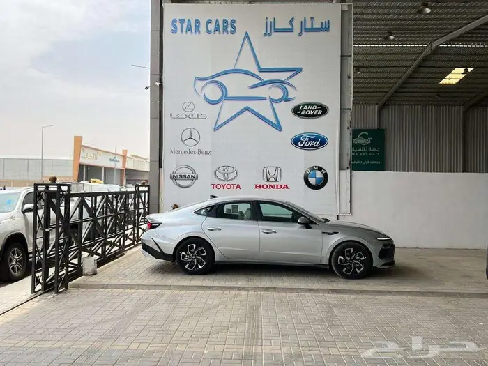هيونداي سوناتا فليت 2026 لون فضي 2