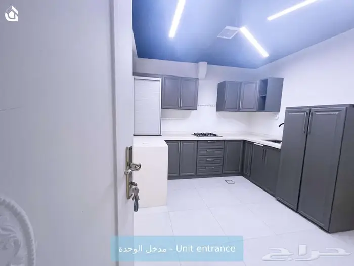 شقة غرفتين وصالة مع سطح خاص بحي الياسمين - 1525 3
