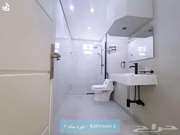 شقة غرفتين وصالة مع سطح خاص بحي الياسمين - 1525 7