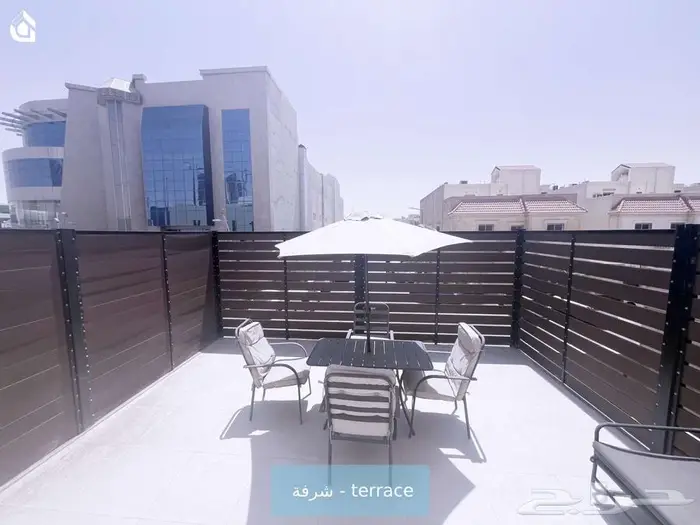 شقة غرفتين وصالة مع سطح خاص بحي الياسمين - 1525 10