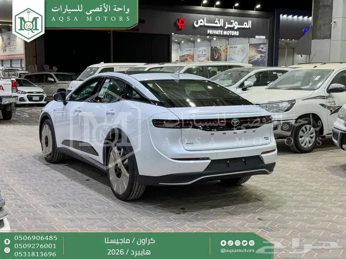 كراون ماجيستا فل ابيض هايبرد 2026 اقل سعر كاش واقساط 29