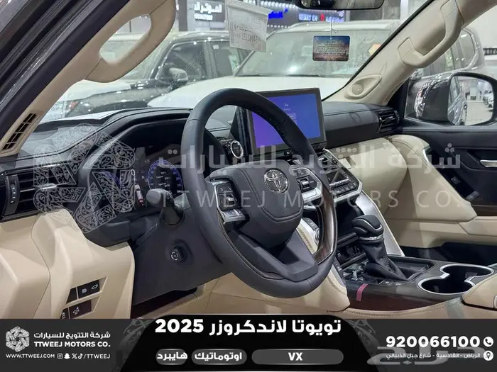 لاندكروزر في اكس فل رمادي هايبرد 2025 اقل سعر كاش واقساط 21