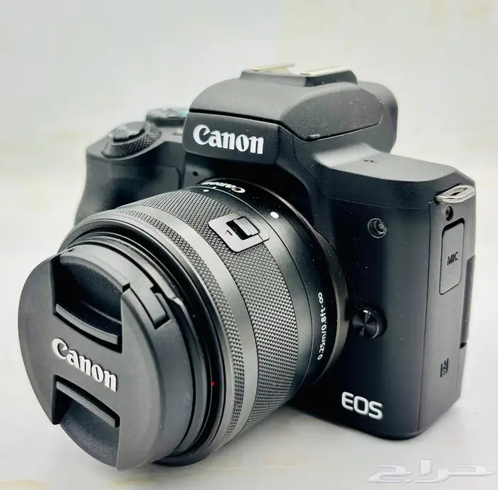 كاميرا كانون M50 مع عدسة 4K 1