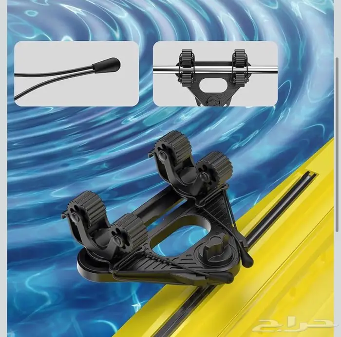 حامل المجداف في الكياك او الفيبر جلاس قارب 1