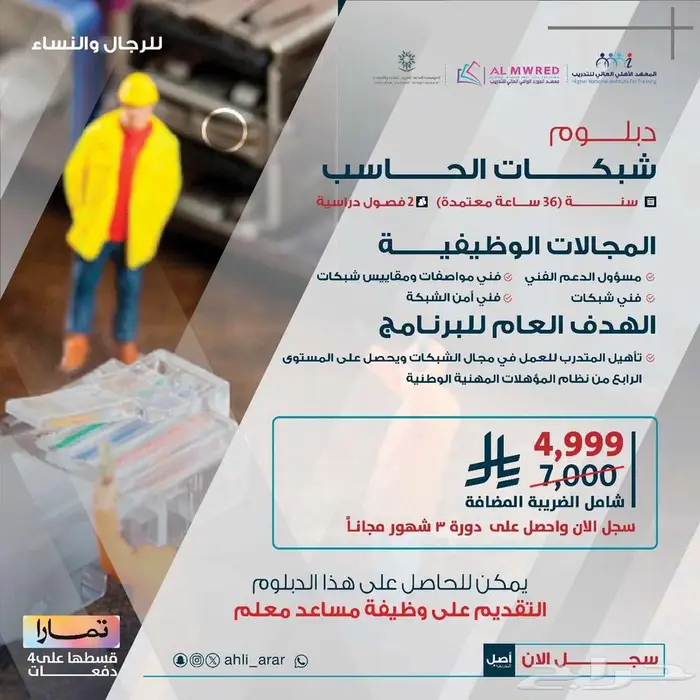 دورات ودبلومات المعهد الاهلي العالي للتدريب المنصورية 5