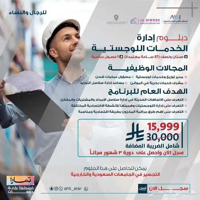 دورات ودبلومات المعهد الاهلي العالي للتدريب المنصورية 11