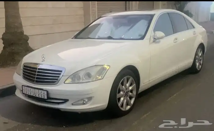 مرسيدسS-550 2007بحالةشبه جديدةكل شي سليم39ألف ريال 1